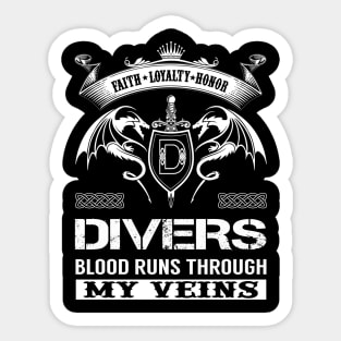 DIVERS Sticker